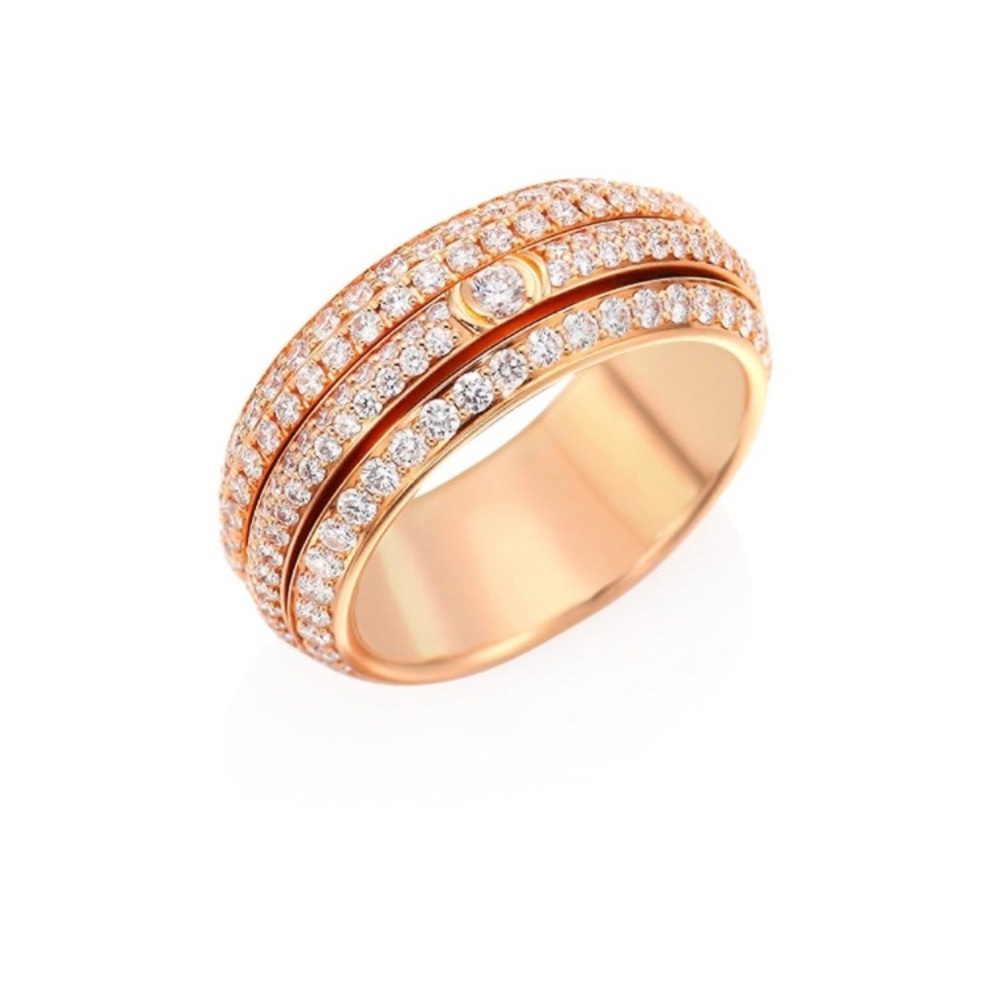 Piaget Possession 18K Rose Gold & Diamond Ring